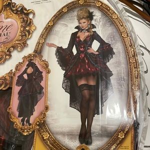 Victorian Vamp-Halloween costume!